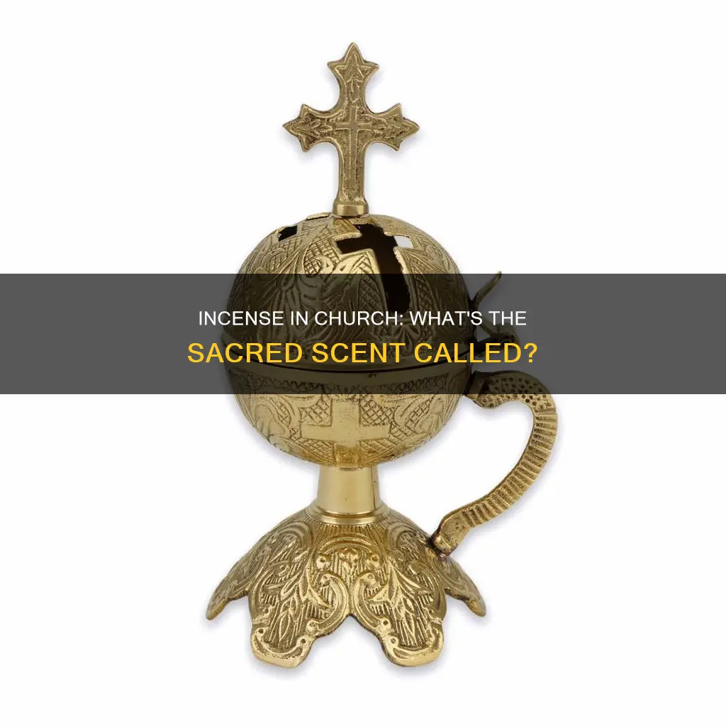 what do you call church incense