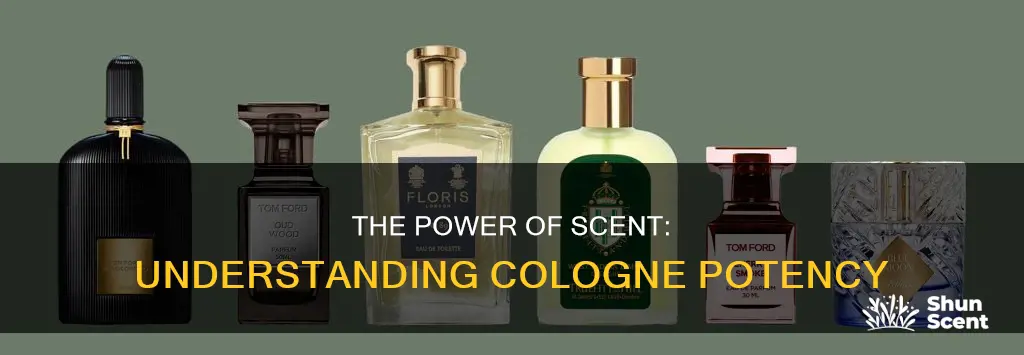 what do you call colognes potency