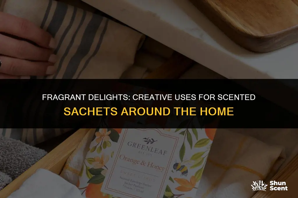 what do you do with scented sachets