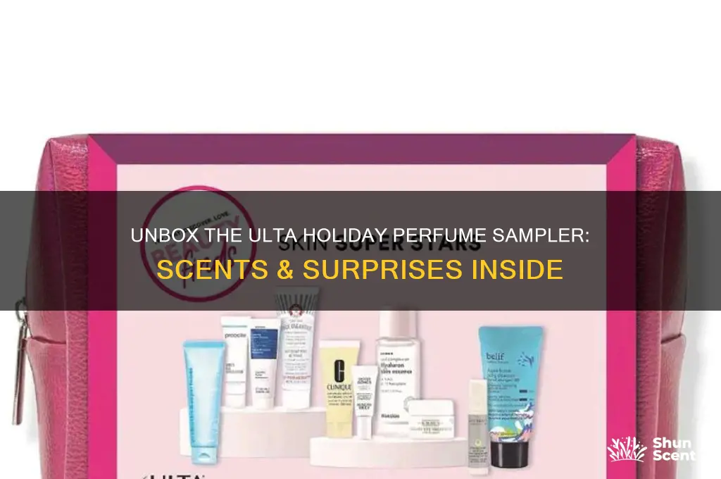 what do you get with the ulta holiday perfume sampler