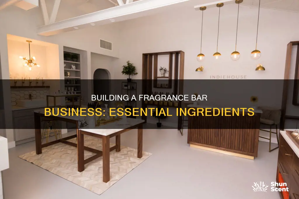 what do you need to build a fragrance bar business
