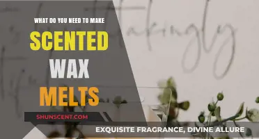 Crafting Aromatic Delights: Essential Ingredients for Scented Wax Melts