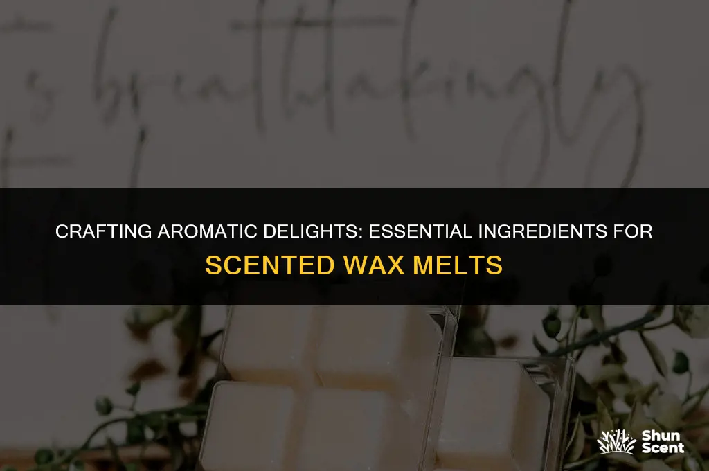what do you need to make scented wax melts
