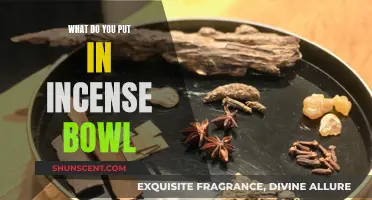 Incense Bowl Ingredients: What You Need to Know