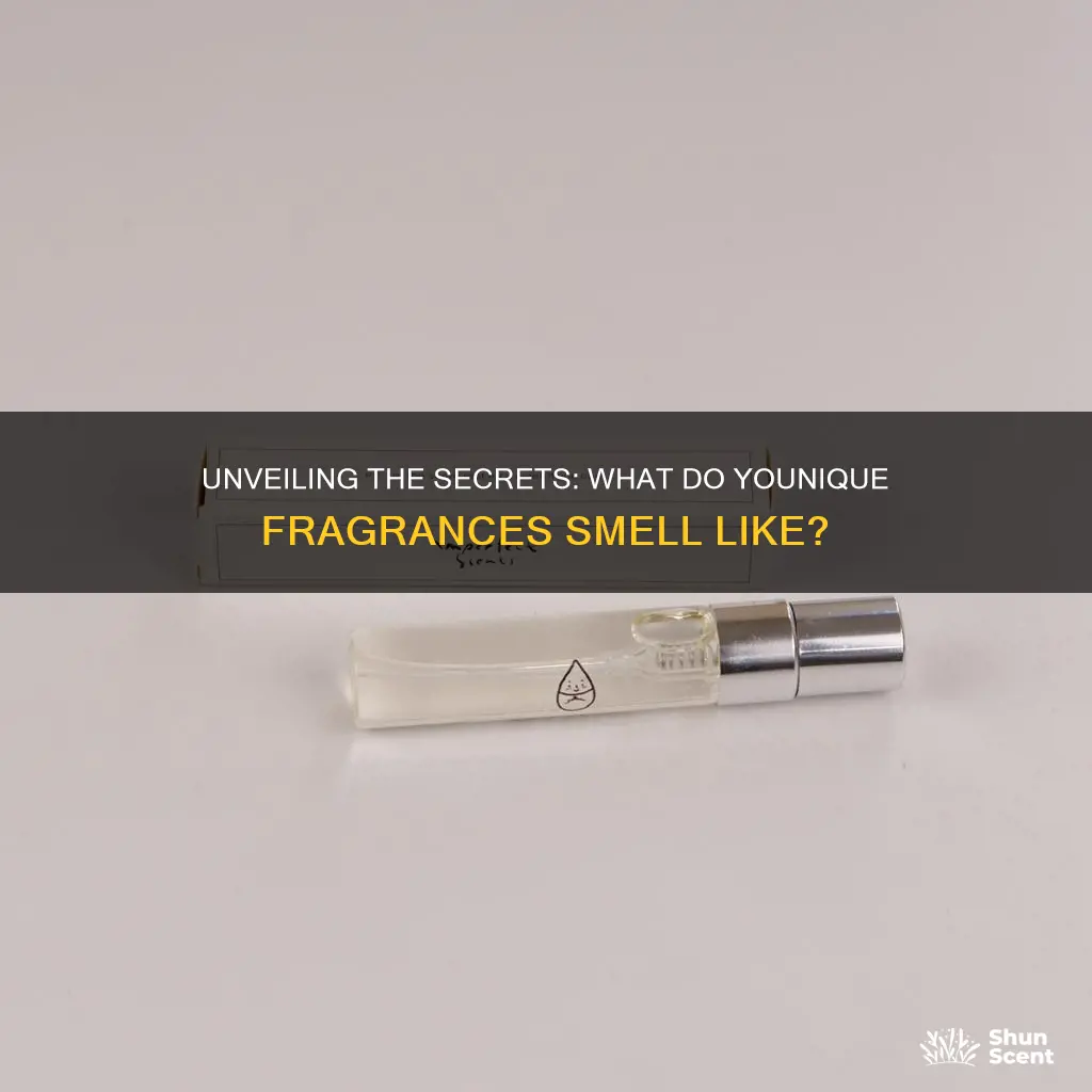 what do younique fragrances smell like