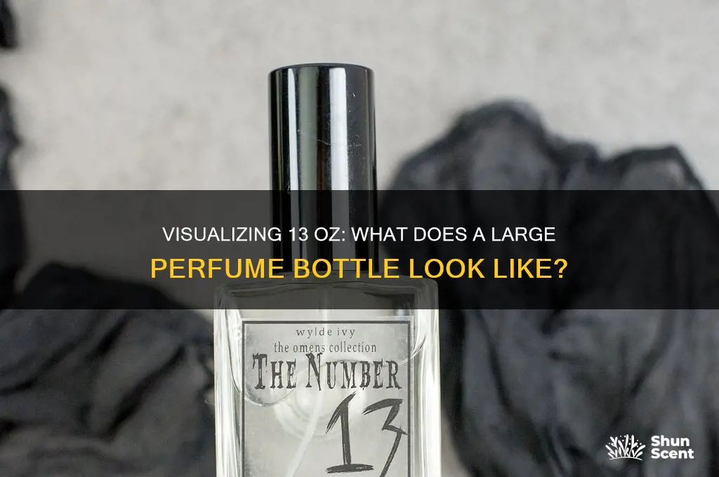 what does 13 oz look like perfume