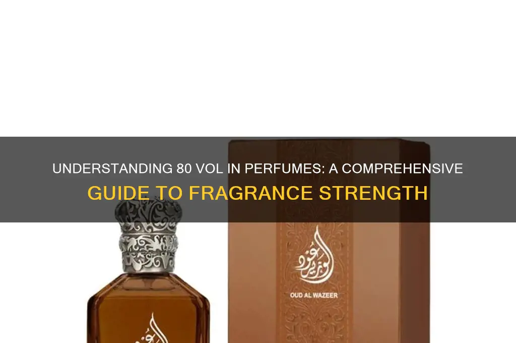 what does 80 vol mean on perfume