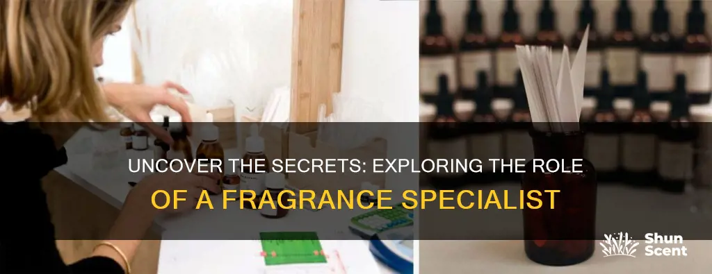 what does a fragrance specialist do