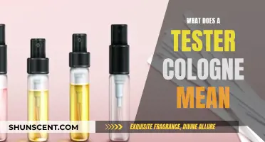 Understanding Tester Colognes: What Does It Mean?