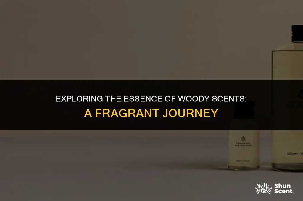 what does a woody scent smell like