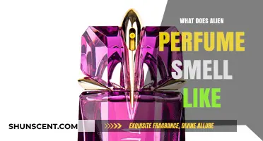 The Alien Perfume: A Woody, Amber Floral Scent