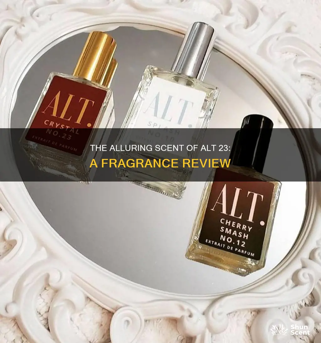 what does alt 23 perfume smell like