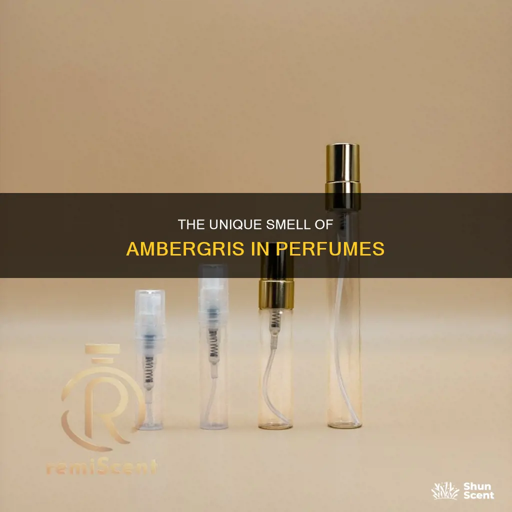 what does ambergris smell like in perfume