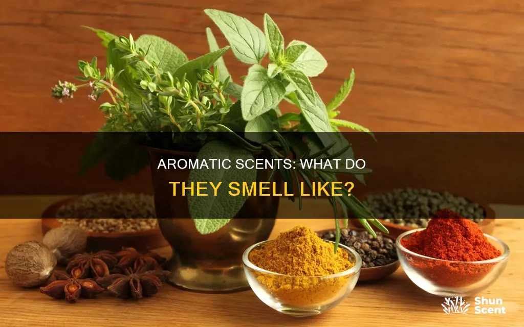 what does aromatic smell like