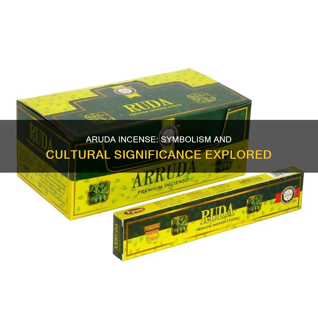 what does aruda incense symbolize