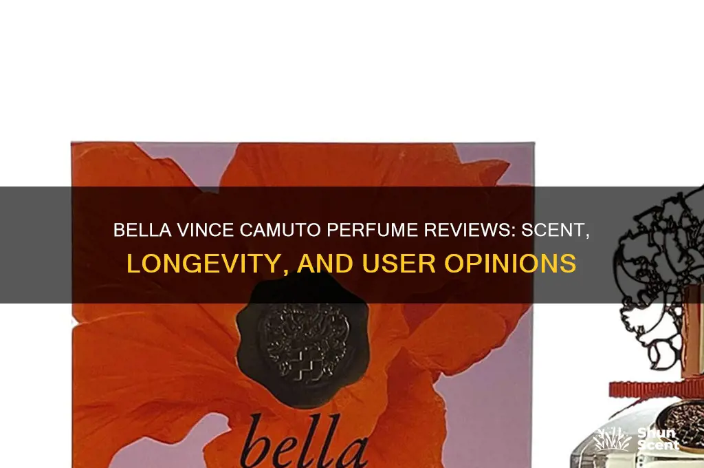 what does bella vince camuto perfume reviews