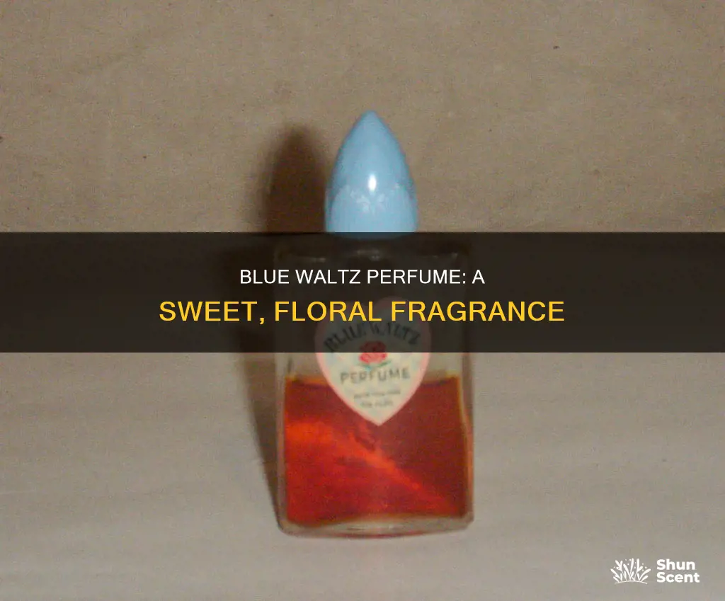 what does blue waltz perfume smell like
