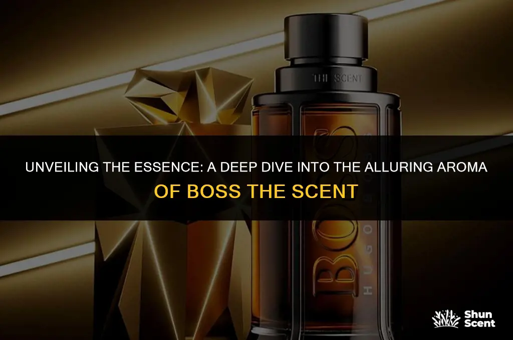 what does boss the scent smell like