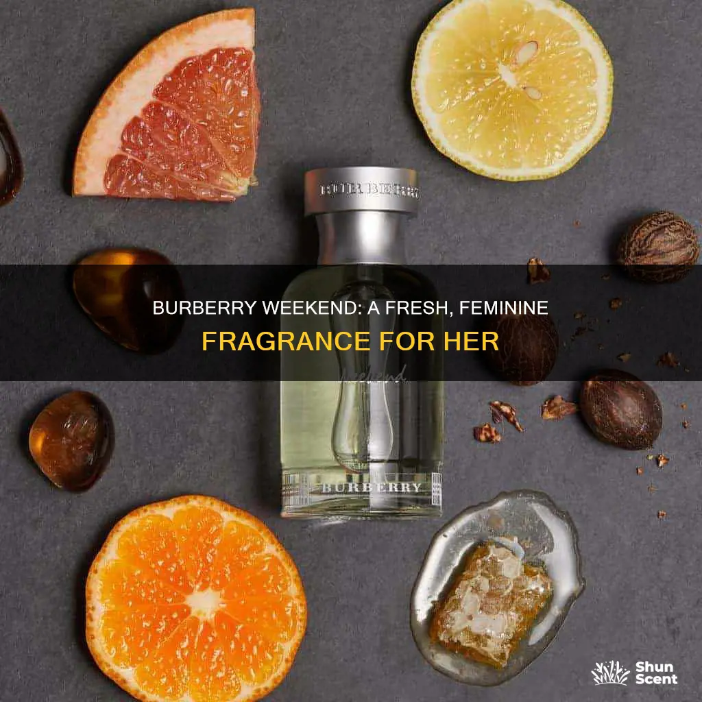 what does burberry weekend perfume smell like