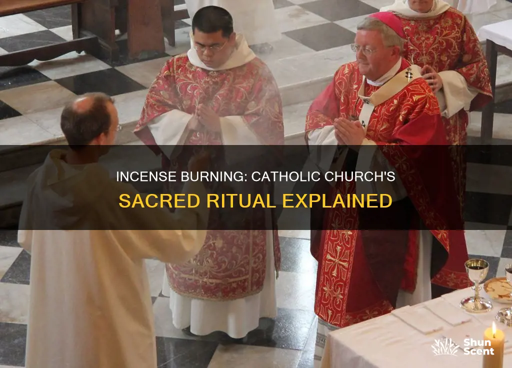what does burning incense mean in the catholic church