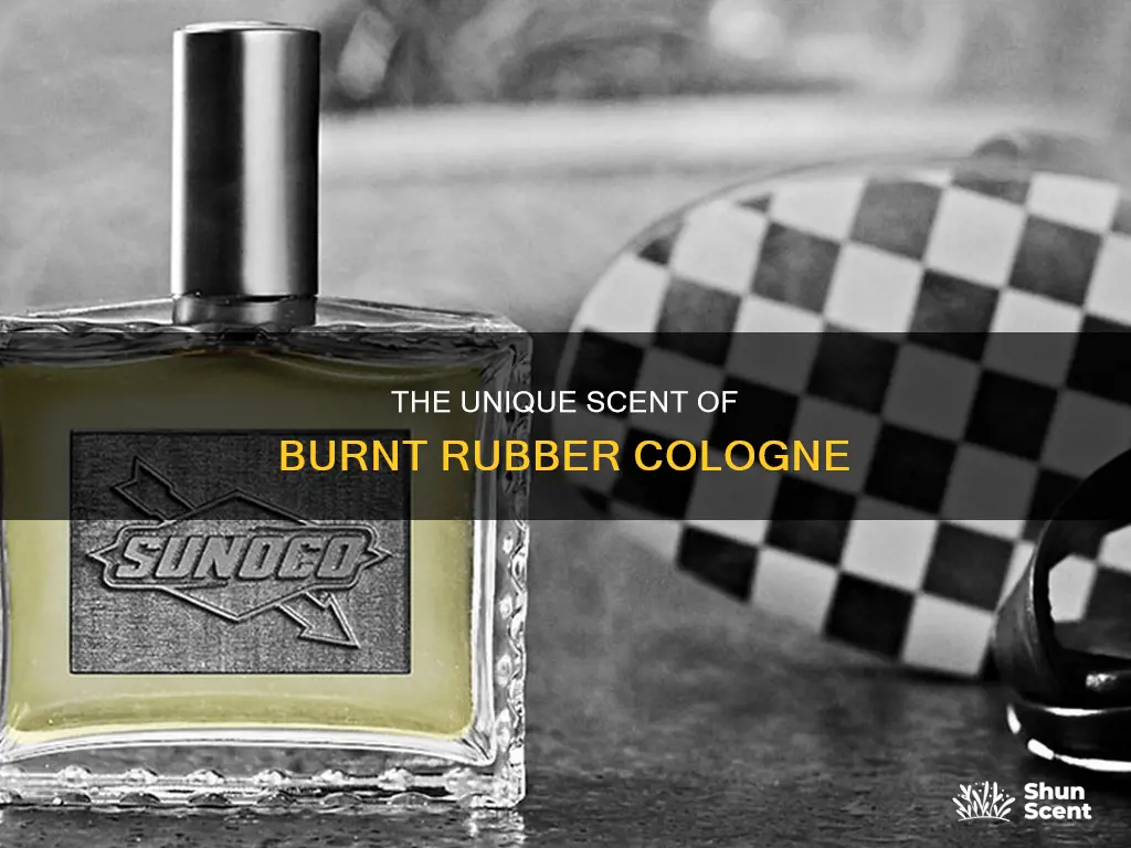 what does burnt rubber cologne smell like