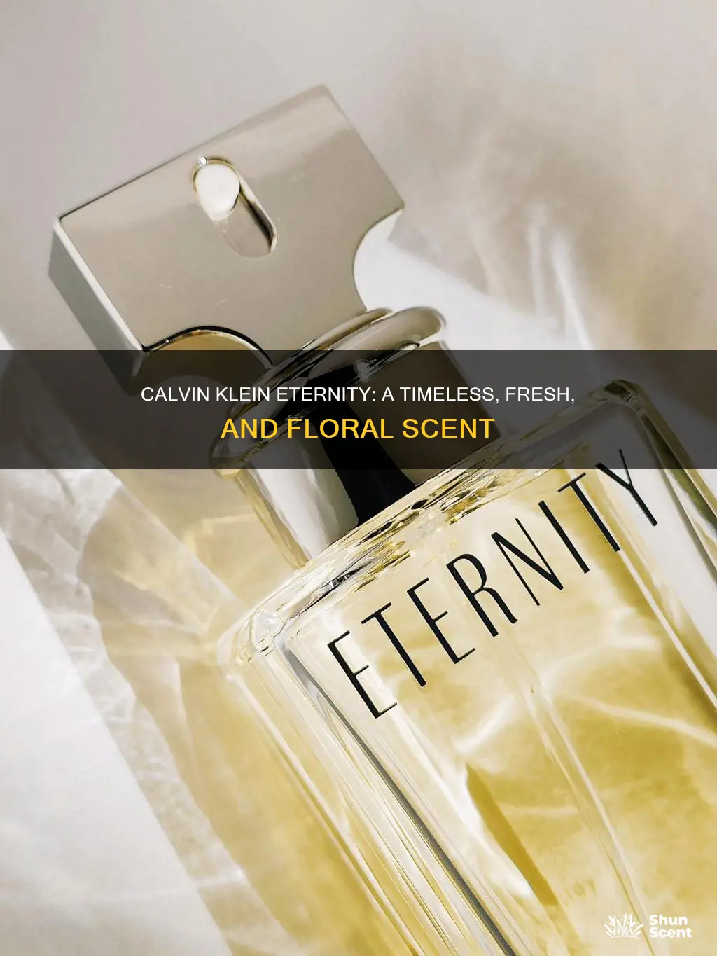 what does calvin klein eternity perfume smell like