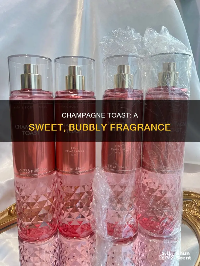 what does champagne toast perfume smell like