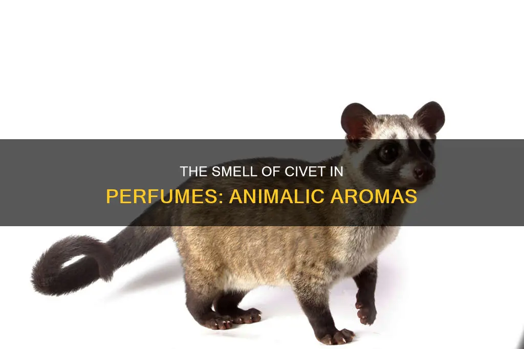 what does civet smell like in perfume