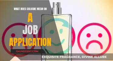 Understanding Cologne on Job Applications: What Does It Mean?