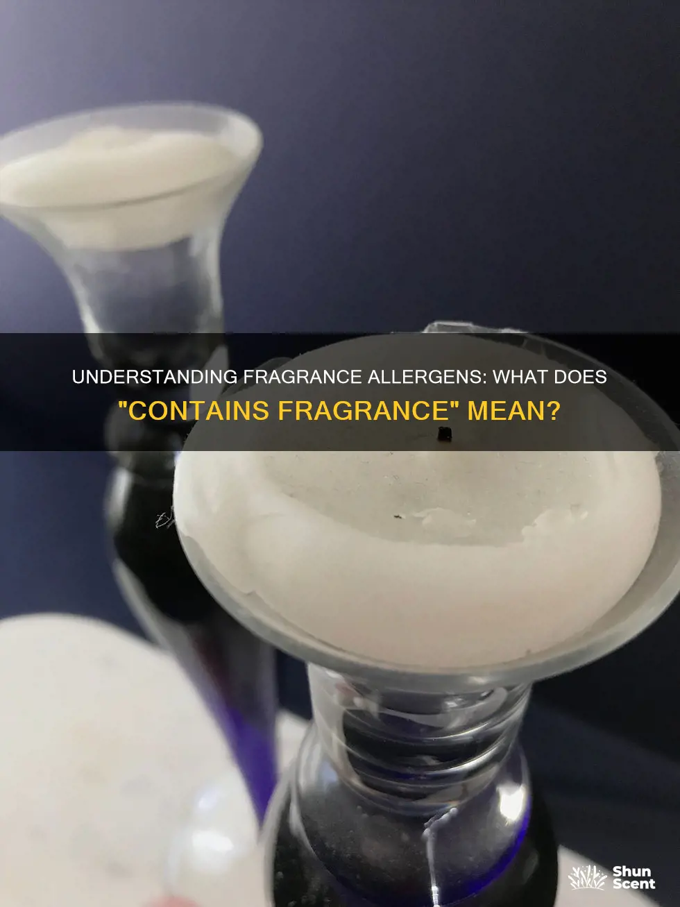 what does contains fragrance allergens mean