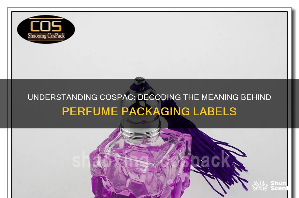 what does cospac mean on perfume