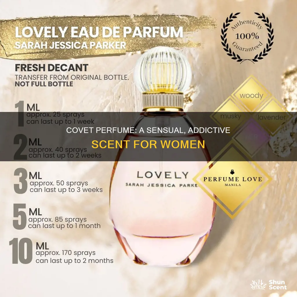 what does covet perfume smells like