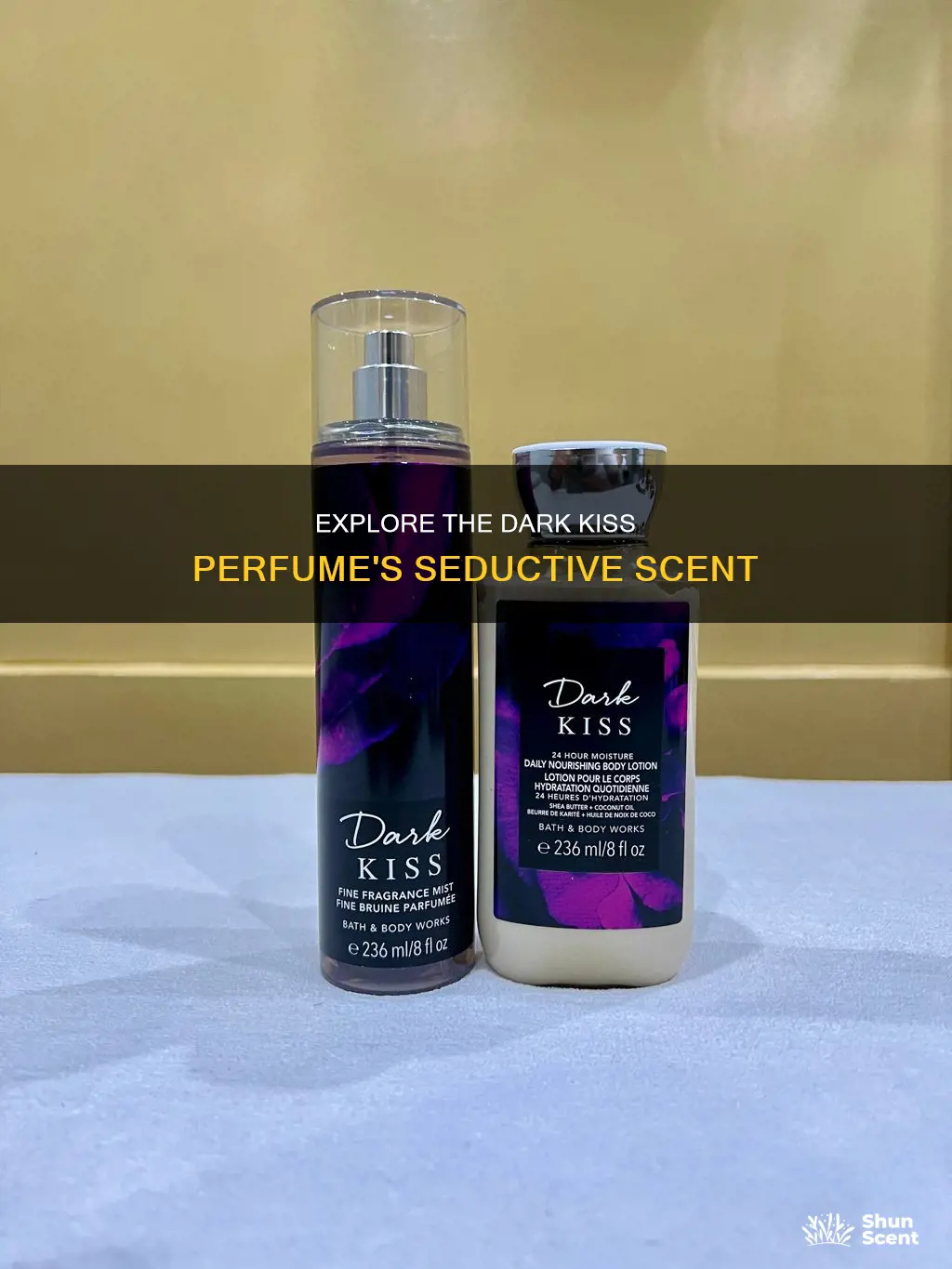 what does dark kiss perfume smell like