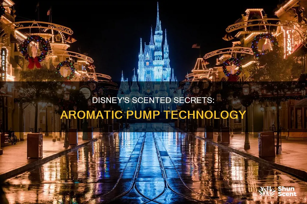 what does disney use to pump in aroma