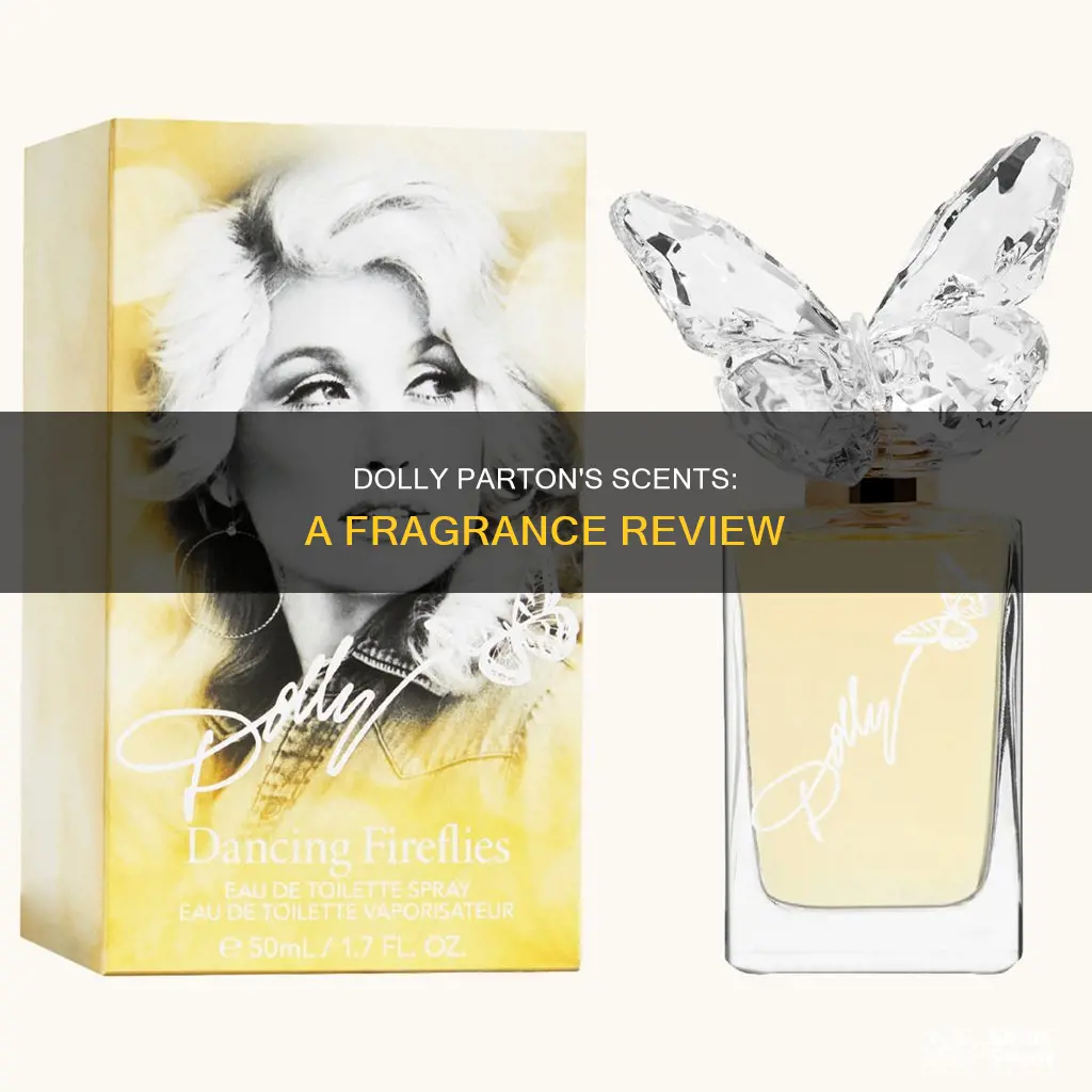 what does dolly parton perfume smell like