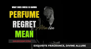 Dress is Karma Perfume Regret: Decoding the Meaning Behind the Scent