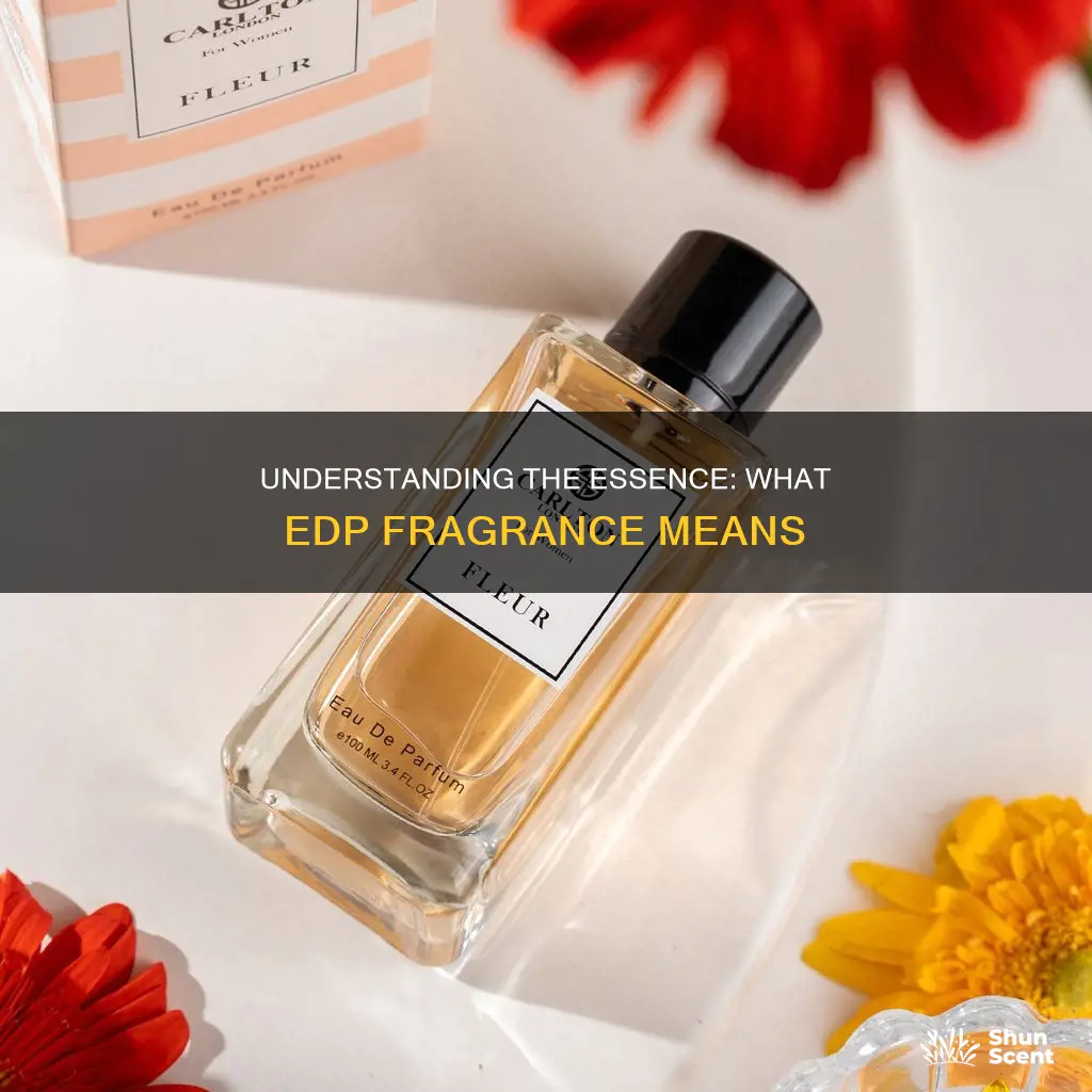 what does edp in fragrance mean