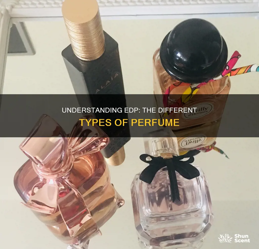 what does edp mean on a perfume bottle
