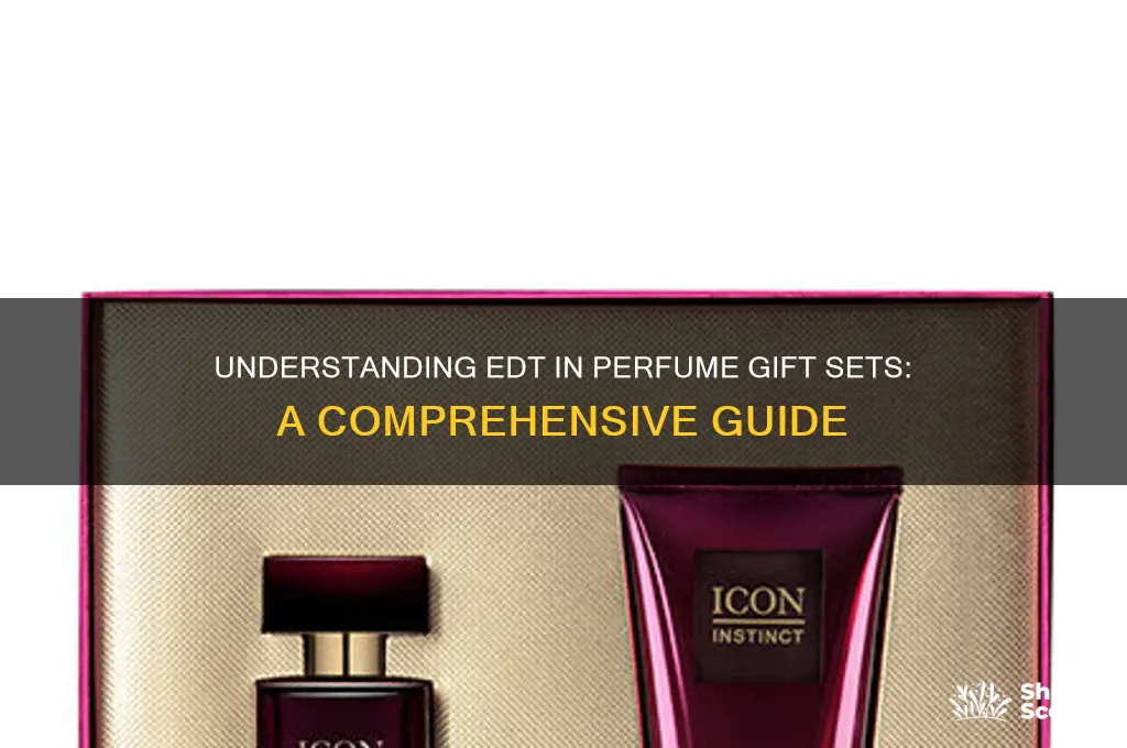 what does edt mean in perfume git sets