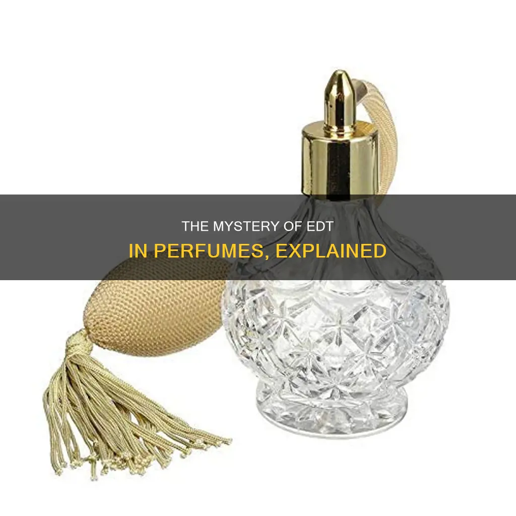 what does edt mean in perfume