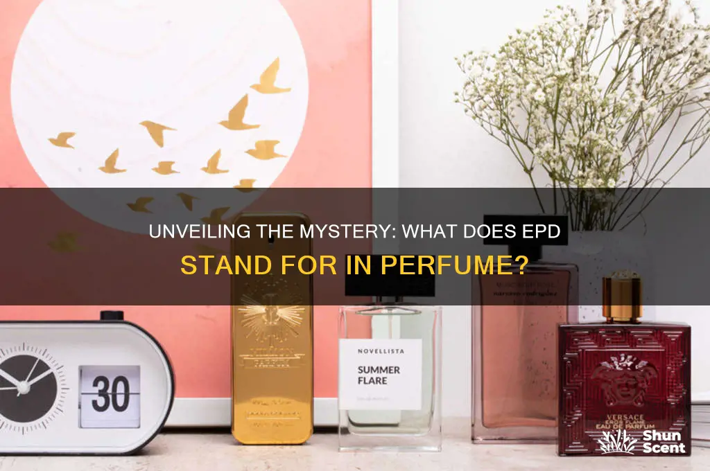 what does epd stand for in perfume