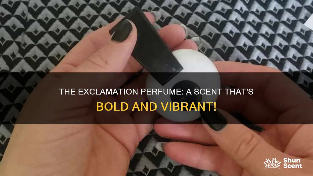 what does exclamation perfume smell like