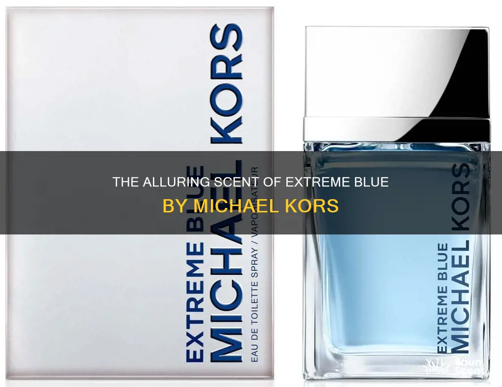 what does extreme blue micheal kors cologne