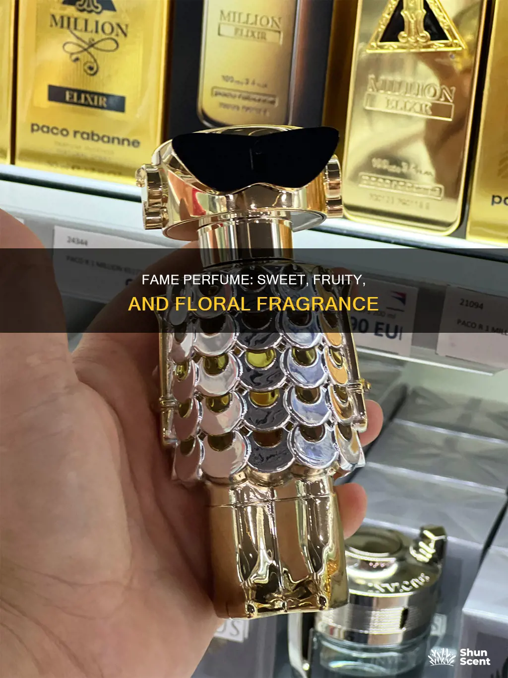 what does fame perfume smell like