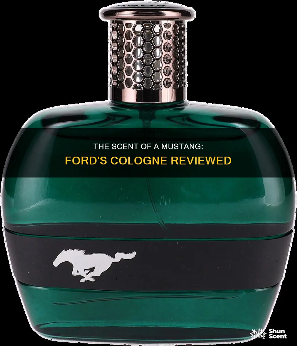 what does ford mustang cologne smell like