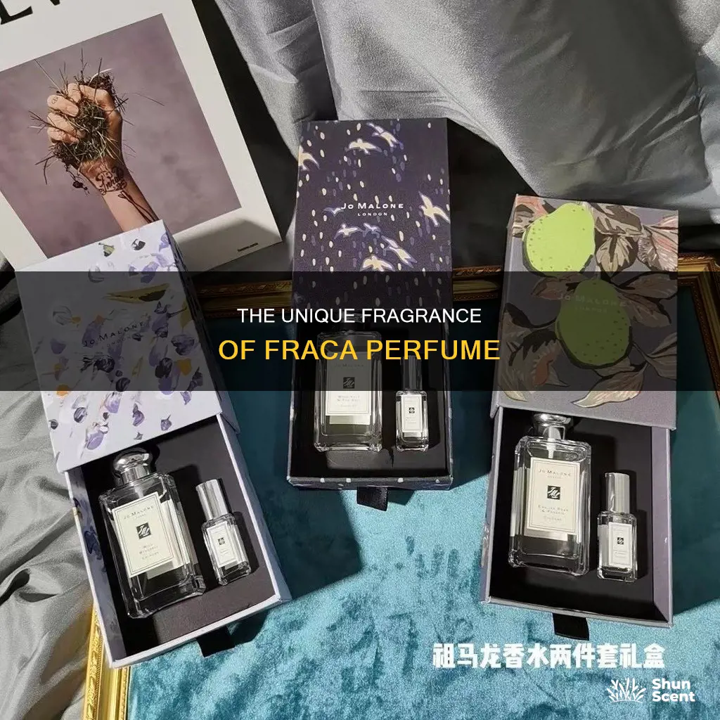 what does fraca perfume smell like