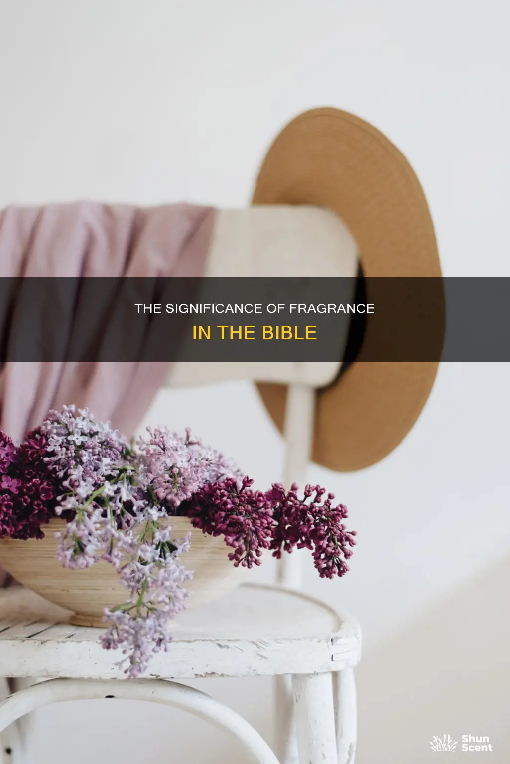 what does fragrance represent in the bible