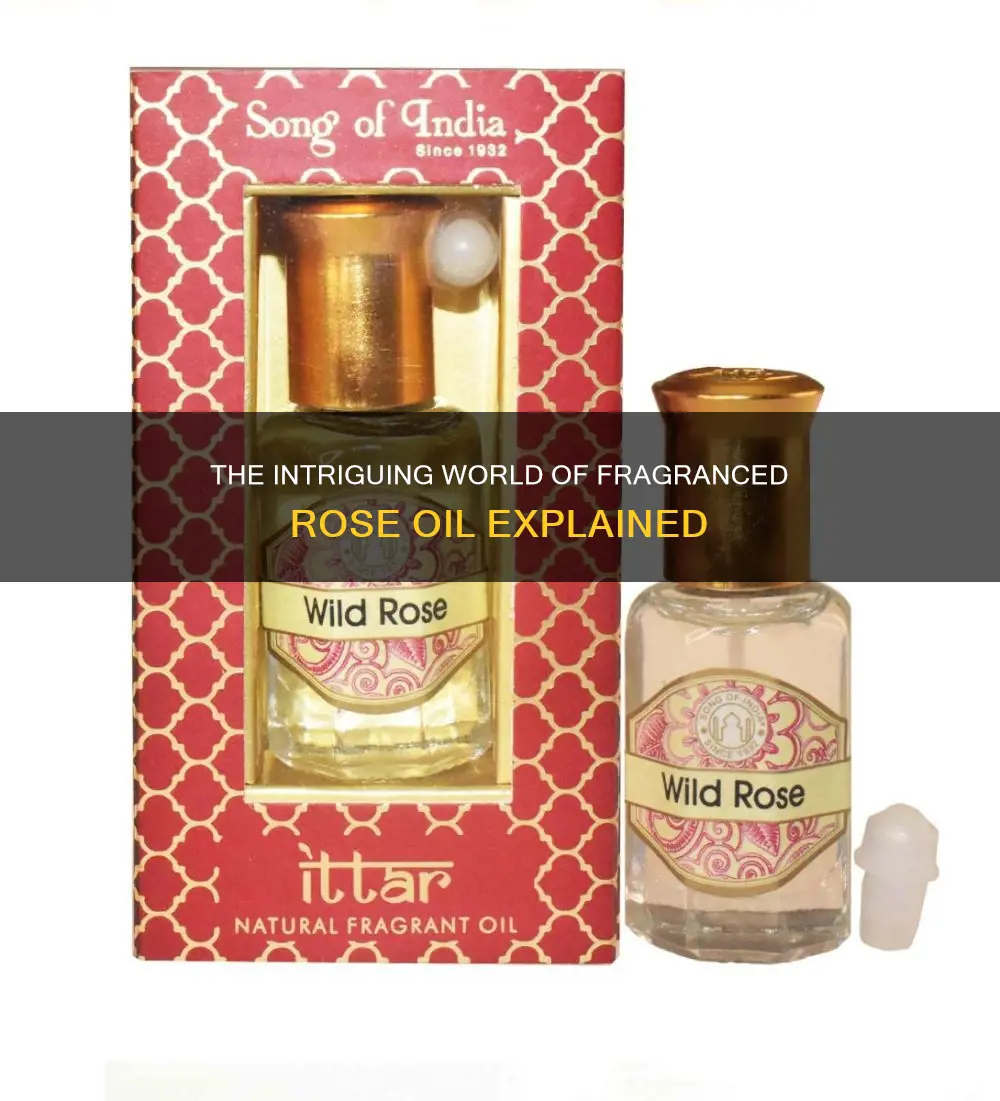 what does fragrance rose oil mean
