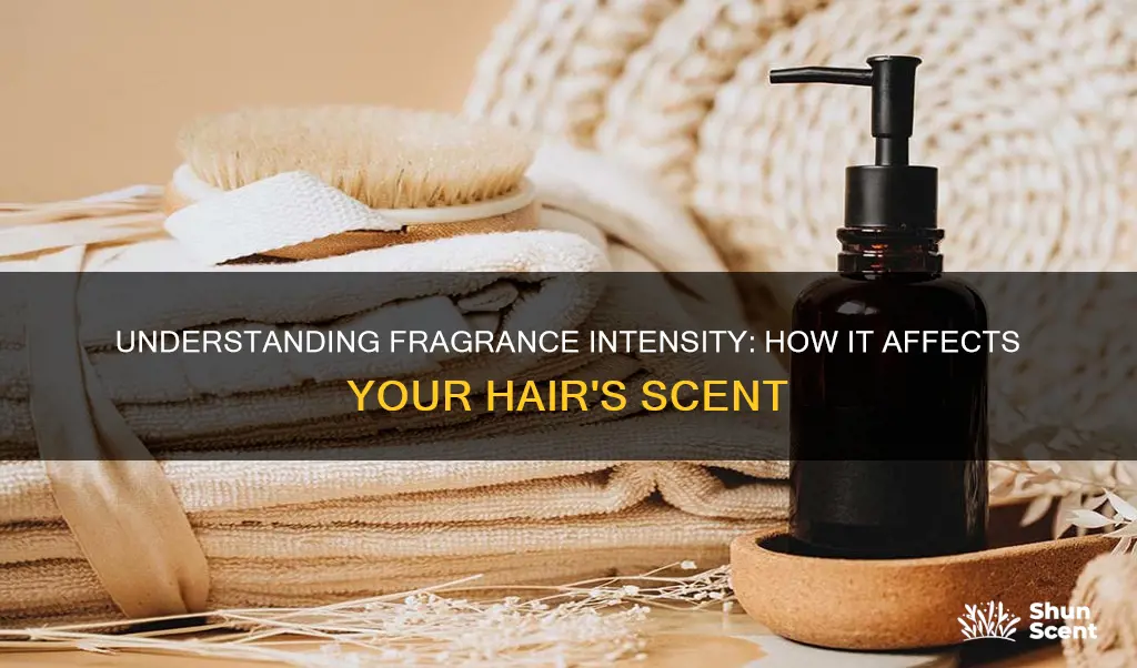 what does fragrance strength mean for hair