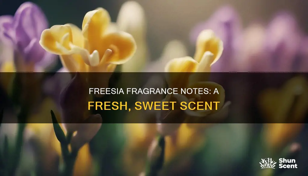 what does freesia smell like in perfume